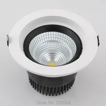 Безбликовый 9 Вт 15 Вт 25 Вт 40 Вт светодиодный углубленное крепление для освещения светильник с очень хорошей теплоотвод