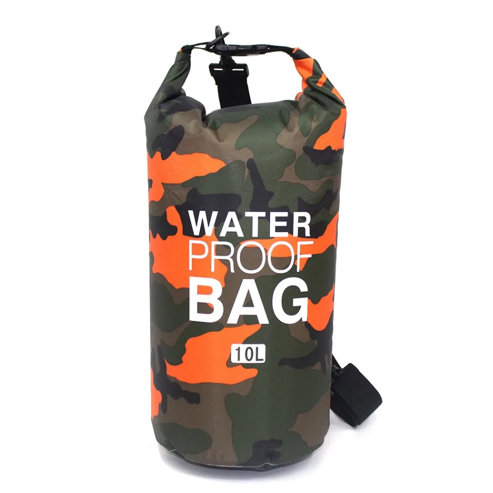 Camouflage Waterproof Dry Bag 2L 5L 10L 15L 20L 30L Rafting Drifting Canoe Travel Kit Pouch Storage Bag  (18)