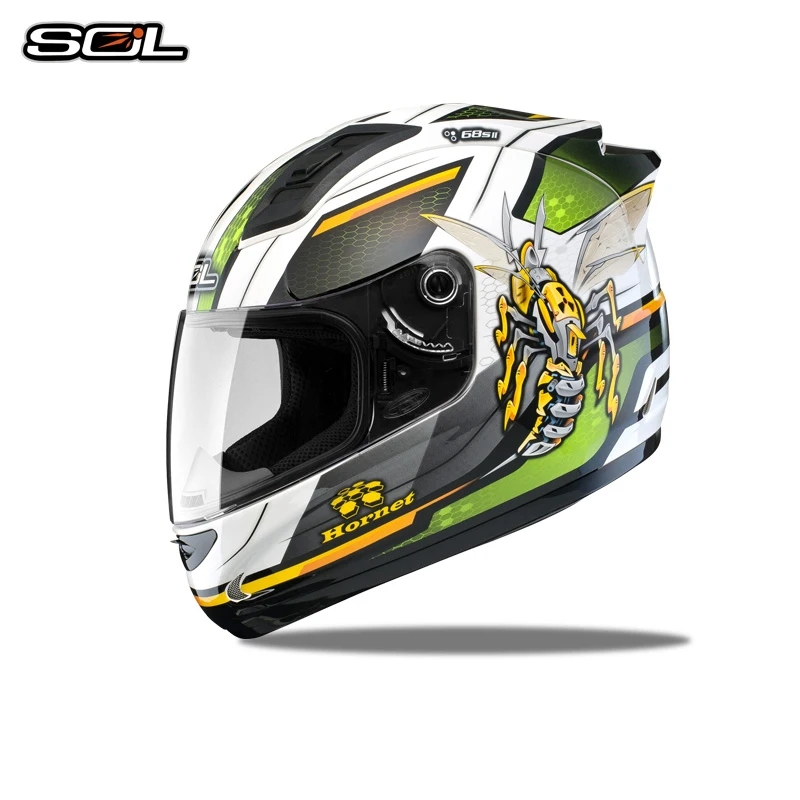 Taiwan SOL Genuine Top professional racing motorcycle helmet moto cross