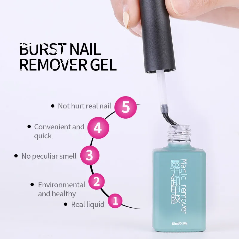 

2019 New Burst Of Unloading Armor Glue Magic Unloading Nail Art Nail Manicure Special Armor Cream Nail Polish