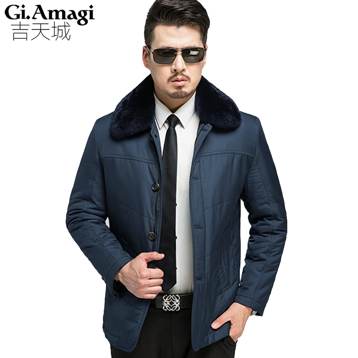 Mens Casual parka men XXL XXXL 50 Off Men' s Jackets middle aged