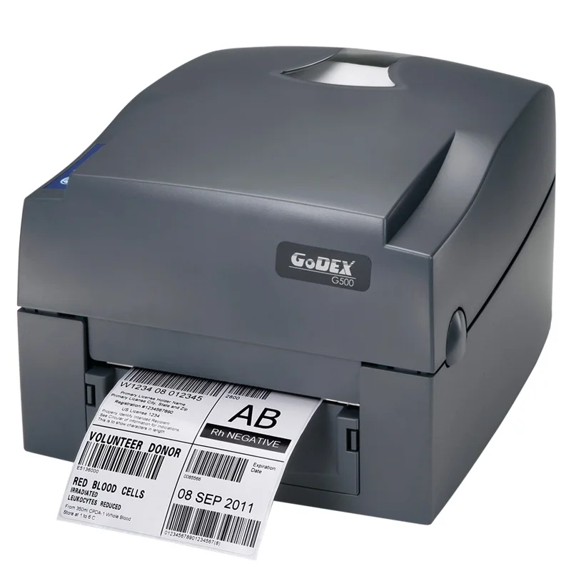Godex طباعة شرائط G500U 203 ديسيبل متوحد الخواص تسمية الباركود الحرارية طابعة USB ملصقات ورقة الملابس علامة تعليق Impressora multifuncional