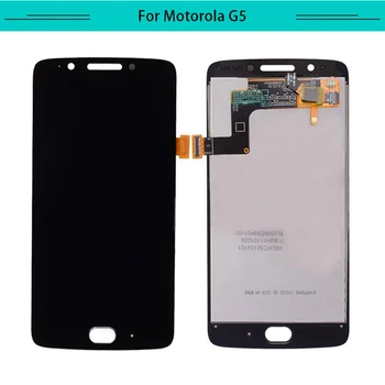

Tested 3pcs Complete LCD For Motorala Moto G5 XT1671 XT1672 XT1676 full LCD Display with touch Screen Assembly Replacement