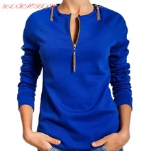 Весенние женские футболки с длинными рукавами на молнии с кисточками женские модные однотонные футболки больших размеров WSA199