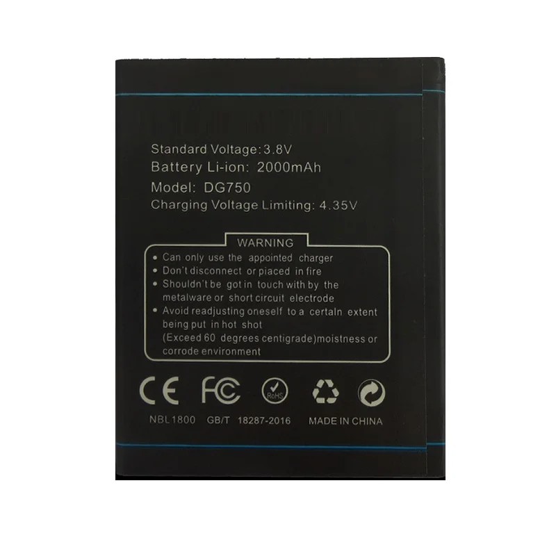 Original-2000mAh-B-DG750-Battery-DOOGEE-IRON-BONE-DG750-Bateria-Batterie-Batterij-Accumulator-AKKU-AKU