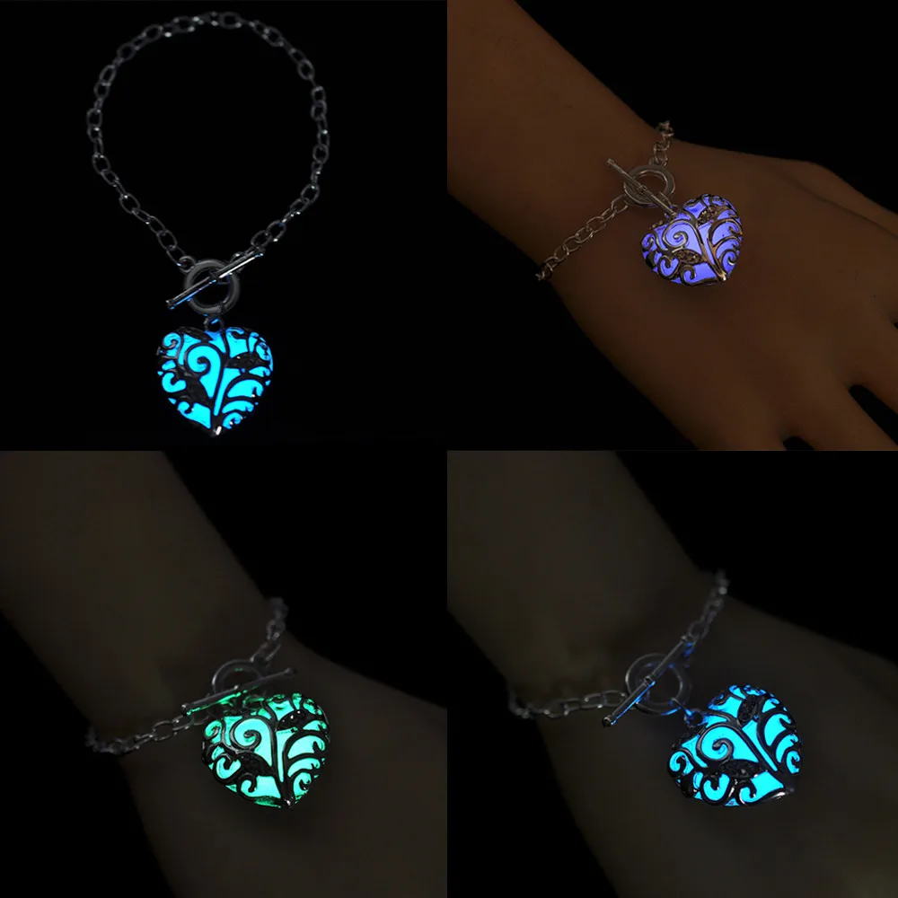 Женские светящиеся украшения в темноте новинка 2019|Цепочки и браслеты| |