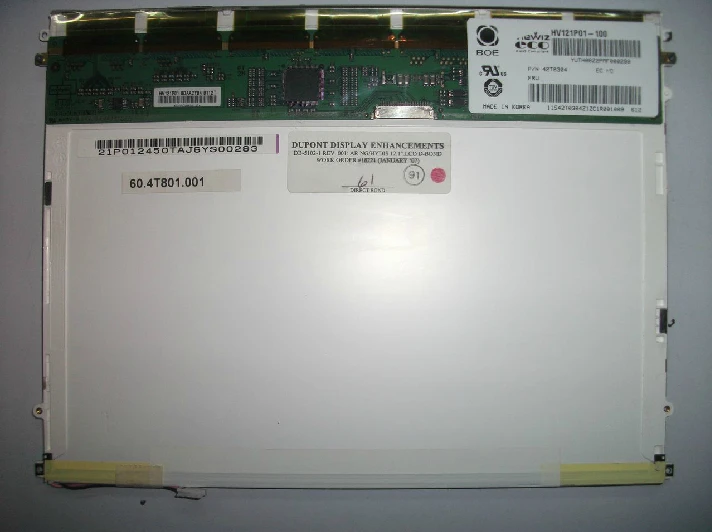 

HV121P01-101 for IBM X60 X60T X61 X61T FRU 42T0462 12.1" inch high score screen HV121P01 101 100 1400*1050 SXGA+ not have touch