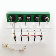 Электролит раствор электрическая проводка демонстрационное устройство химический эксперимент средней школы оборудование