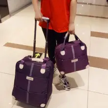 Женские дорожные сумки на колесиках, чемодан для багажа, дорожная сумка, чемодан на колесиках, дорожная сумка на колесиках с сумочкой