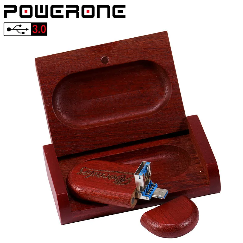 POWERONE 2 в 1 OTG флеш-накопитель USB 3,0 флеш-накопитель 64 ГБ 32 ГБ 16 ГБ 4 ГБ Емкость u-диск USB флеш-накопитель смартфон карта памяти