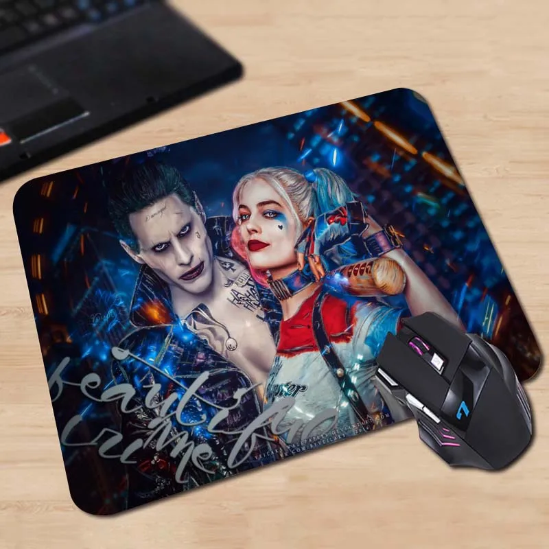 Babaite Harley Quinne прямоугольник 180X220X2 мм 250X290X2 мм Коврик для компьютерной мыши не коврик для мыши Harley Quinne - Цвет: 25x29cm