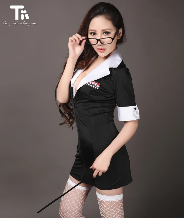 Tii Teddy Teacher Uniform Cosplay Uniform Temptation Sexy Costume Women