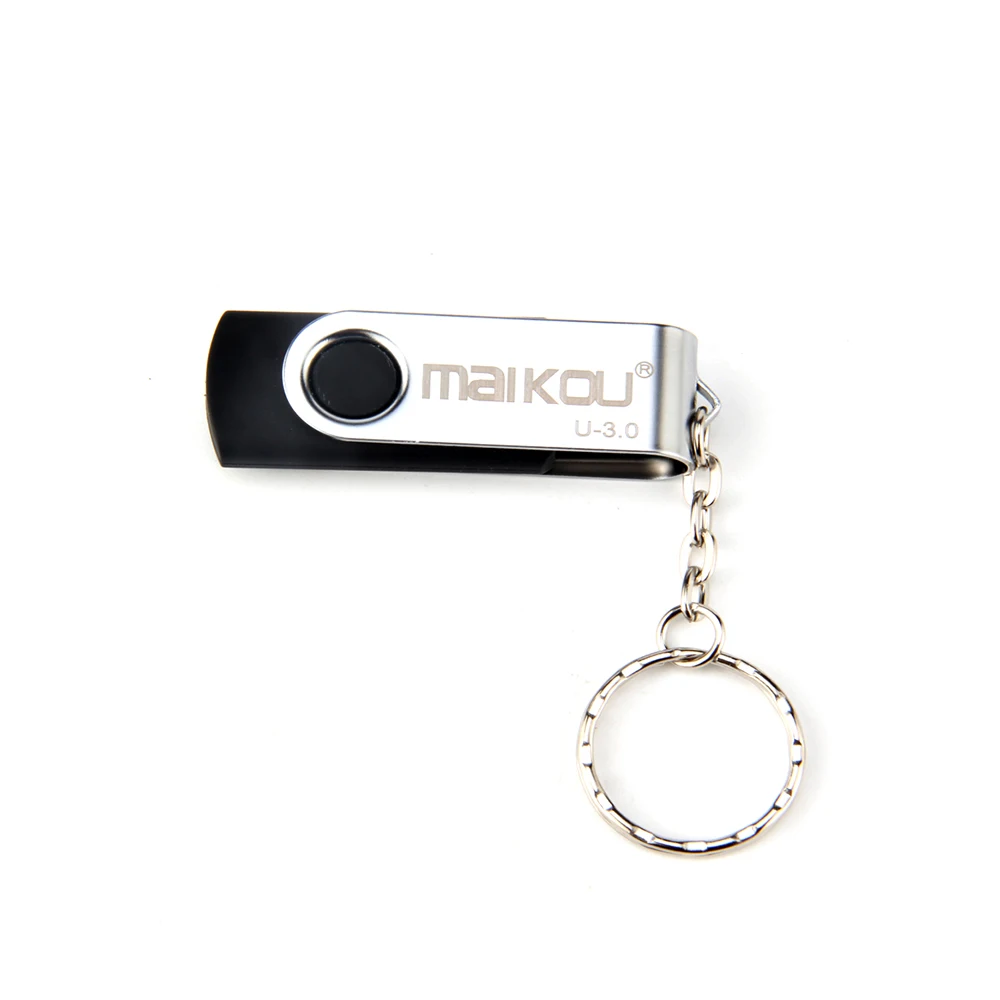 Maikou UK204 USB3.0 64GB высота 360 градусов вращающийся U диск с брелок (64 GB)|USB-хабы| |