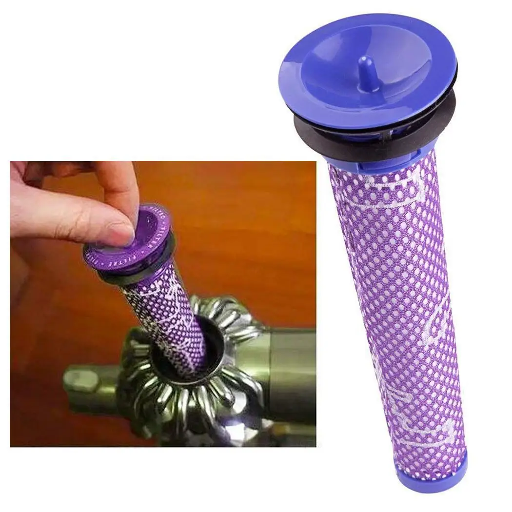 

1 Pcs Vacuum Cleaner Washable Replacement Filter Dust Filtration Vacuum Cleaner Parts Filter Blue Purple For Dyson DC58/DC59/V6