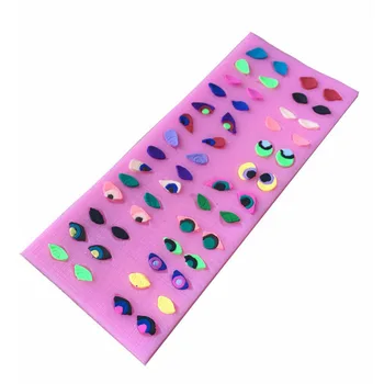 

3D Eyes Lace Shape Cake Decoration Silicone Mold Biscuits Chocolate Fondant Molds Embossed Pastry Mould DIY Kitchen Baking Tools