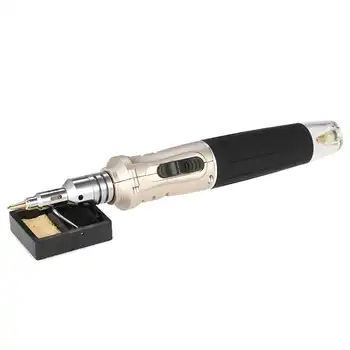 HS-1115K Soldering Iron Professional 10 in 1 Soldering Iron Set Butane Gas Soldering Iron Set 26ml Welding Equipment