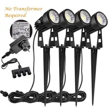 Светодиодный светильник для газона IP65 Водонепроницаемый Открытый Сад двора Ландшафтная лампа 12 Вт