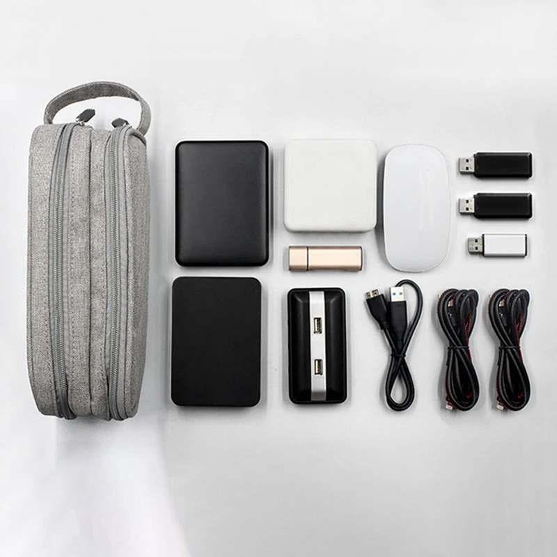 

Storage Bag With Handle Portable Travel Storage Bag Business Convenient Digital Storage Bag Multi Functional Business Trip