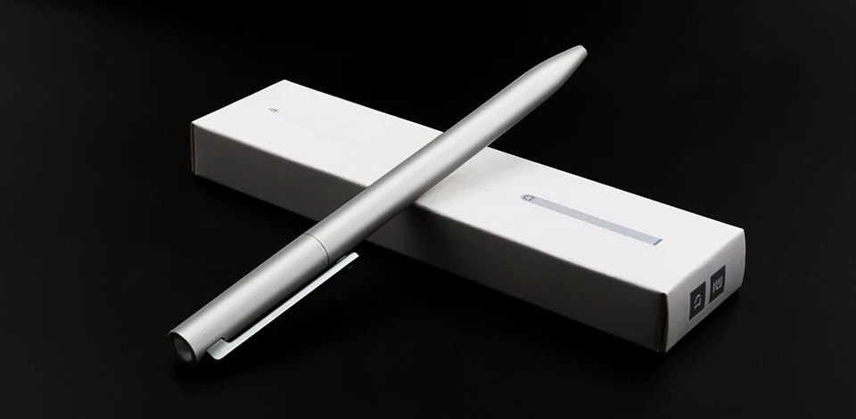 Xiaomi Mijia Metal Sign Pens PREMEC Smooth Switzerland Refill Alloy Handles MiKuni Japan Black Ink 0.5 Signature Signing Pens (4)