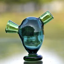 Горячая Dabber стеклянные трубы Dabber Carb крышка с желтыми, синими, зелеными цветами