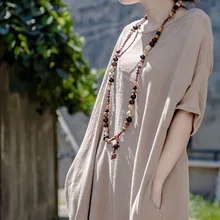 Дизайн новые летние Для женщин платья в ретро стиле, Стиль В лоскутном стиле с О-образным вырезом горловины, платье с средним рукавом Свободные Плюс-Размер N029