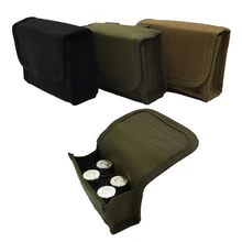 Страйкбол 10 отверстие Сумка-переноска охотничья тактическая Молл поясной кошелек амулеты Сумка военный пистолет Охотничьи аксессуары