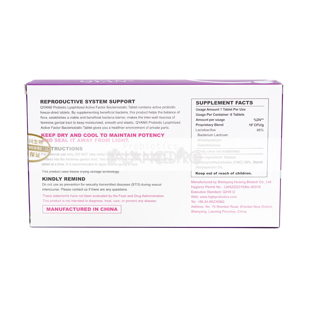 Buy 5 Get 1 Feminine Vaginal Health External Use Probiotic Care Women Health 3-strains Improve Private Parts Flora Imbalance