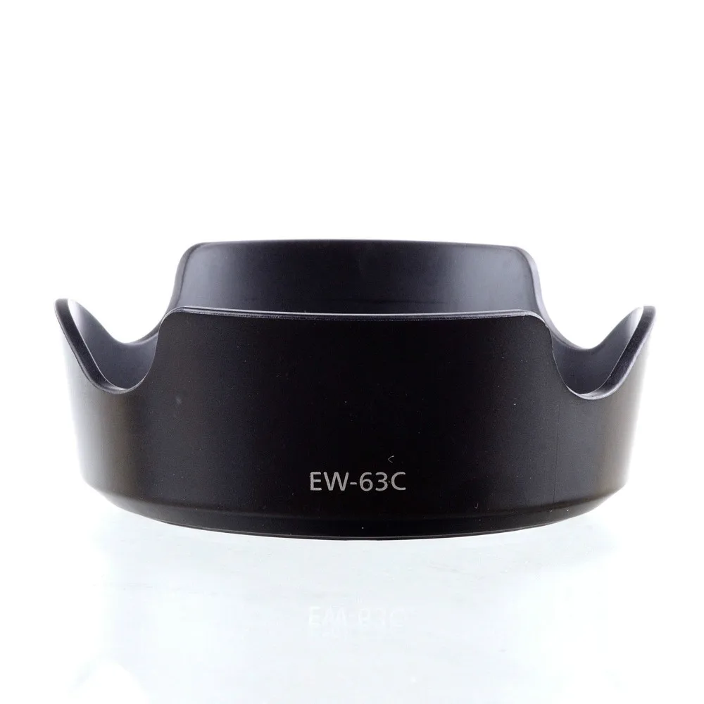Бленда объектива EW 63C EW63C для Canon EF S 18 55 мм F/3 5 6 IS STM black|lens hood ew-63c|lens hoodlens for canon |