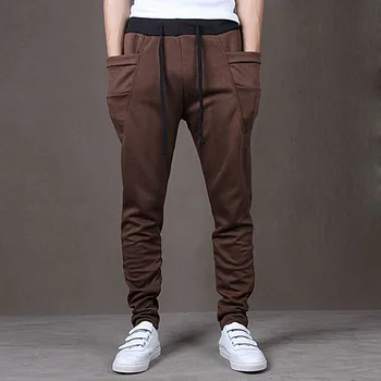 

Fashion Men's Sports Harem Pants Trousers Casual Fashion Baggy Stylish Hip Hop Jogger HSJ88