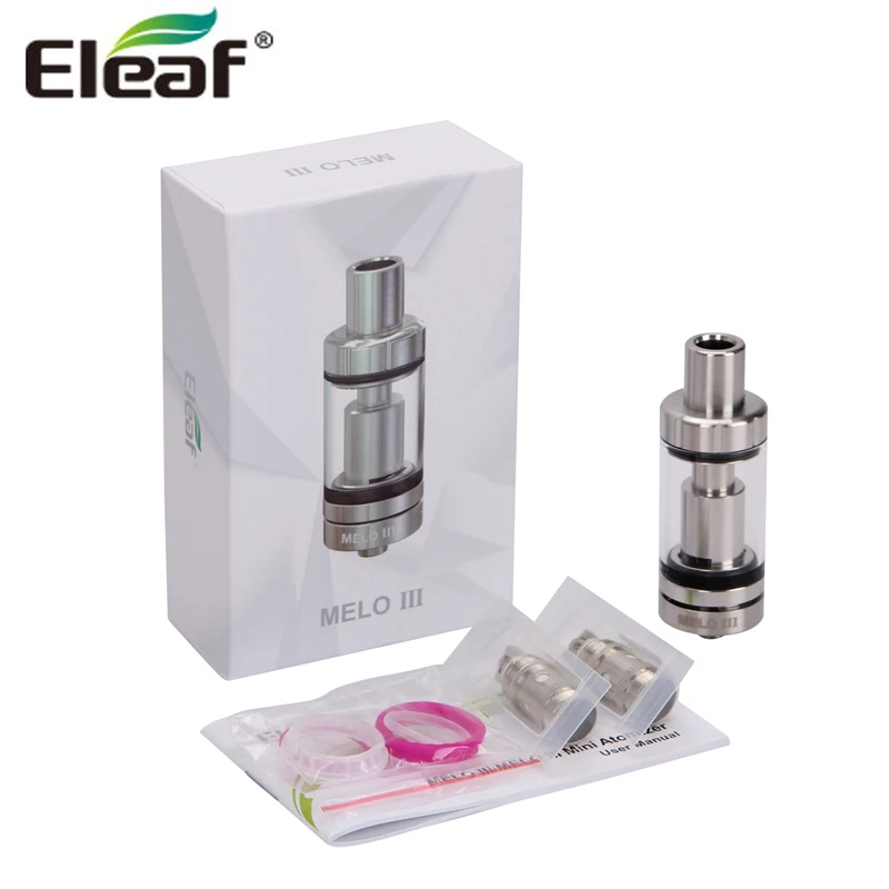 

100% Original eleaf Melo III 4ml Tank VS Melo III mini 2ml Tank Melo 3 atomizer and Melo 3 mini