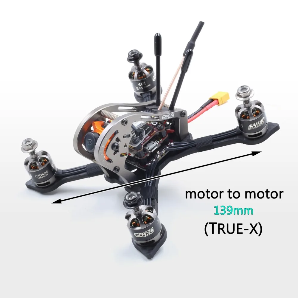 

GEPRC PNP BNF Drone MX3 Sparrow Geprc GEP-MX3 139mm Carbon Fiber 3mm Arm FPV Racing Frame with Runcam