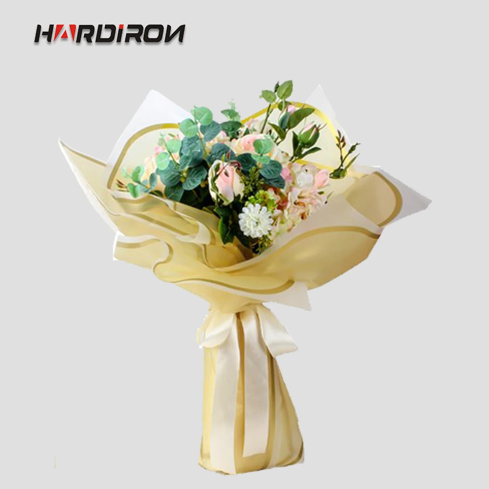 aliexpress com buy hardiron line bouquet wrapping paper paper flower florist