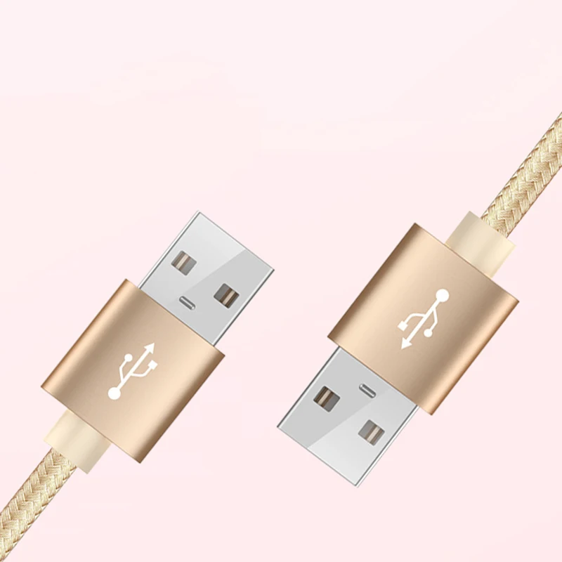 Thbelieve USB Male To Male Cables 1M Braid Nylon Cables USB Extension Cords Fast Speed Charging Data Transimission Retail (9)