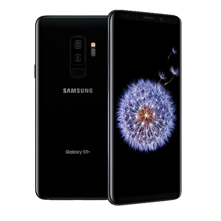 Разблокированный Мобильный телефон samsung Galaxy S9+ S9 Plus G965U, 4G, Android, четыре ядра, Snapdragon 845, 6,2 дюймов, двойной 12 МП ram, 6 ГБ rom, 64 ГБ NFC