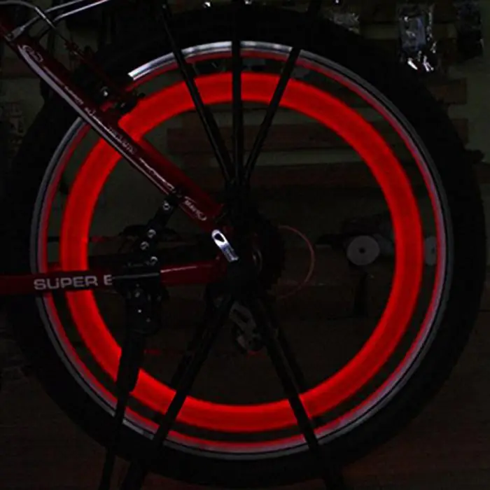 Excellent 2pcs Hot Bicycle Spokes Lamp Cycling Bike Willow LED Wheel Wire Lights ALS88 10 Excellent 2pcs Hot Bicycle Spokes Lamp Cycling Bike Willow LED Wheel Wire Lights ALS88 10