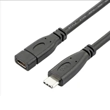 USB Extension Cable Connector Type C 3.1 Male to Type-C Female USB-C Power Delivery Fast Charger
