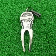 1 шт. инструмент для ремонта клюшек для гольфа с маркером для гольфа зеленая вилка для гольфа Прямая поставка