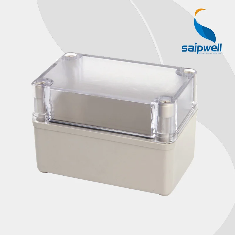 

ABS IP65 indoor/out door Light Insulation Corrosion Waterproof Clear Cover Waterproof Electrical Junction Box