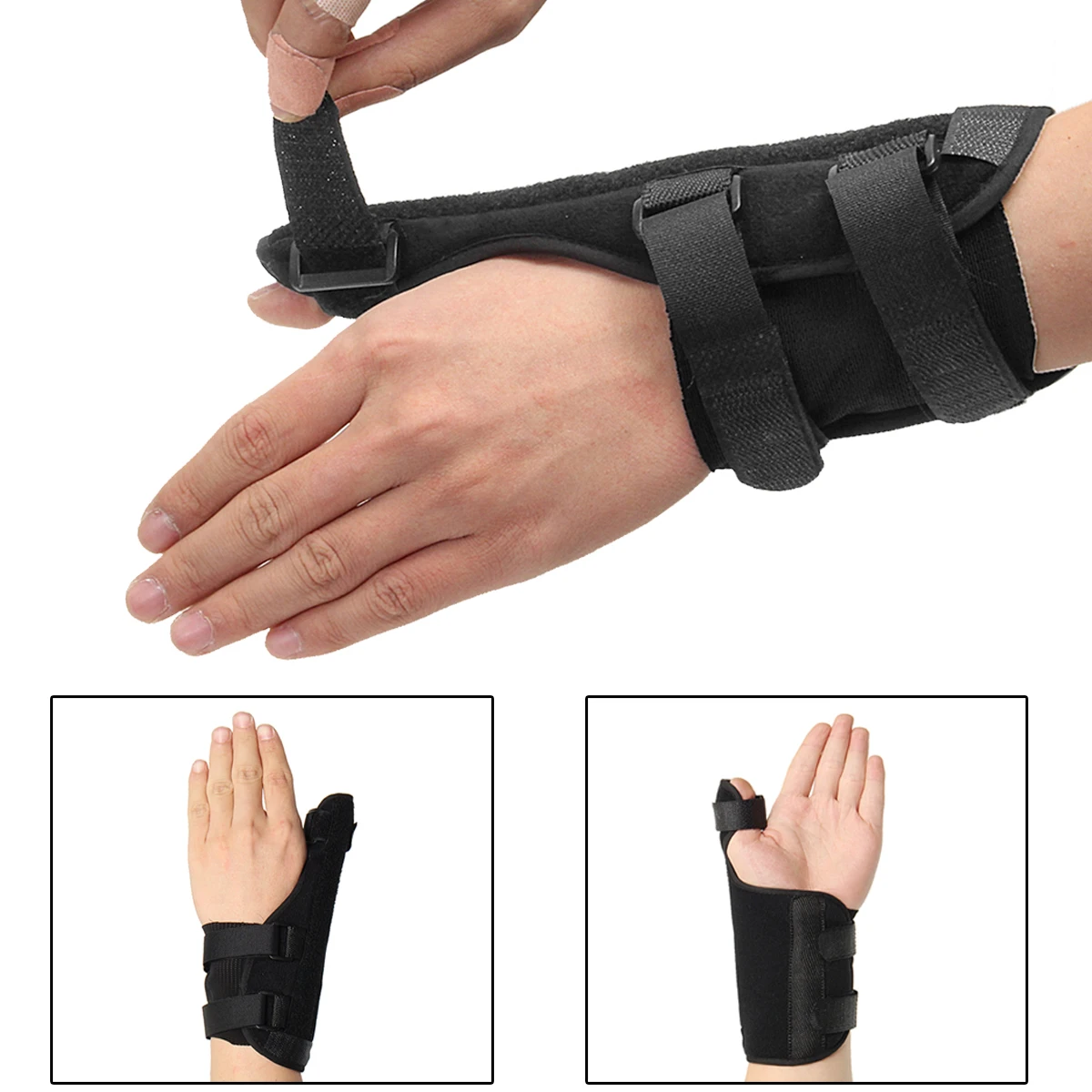 Buy Left Hand Wrist Brace Finger Wrist Support Strap Wrist Wraps Thumb Spica