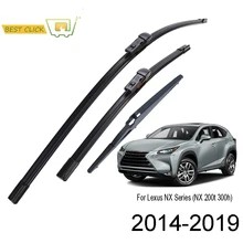 Щетки стеклоочистителя Misima для Lexus NX Series NX200 NX200t NX300h 2015 2016 2017 2018 2019, передние и задние Стеклоочистители