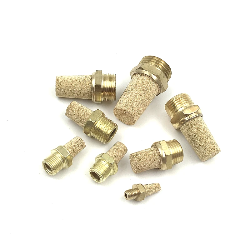 Free shipping Pneumatic solenoid valve copper muffler BSL 06,Thread 3/4