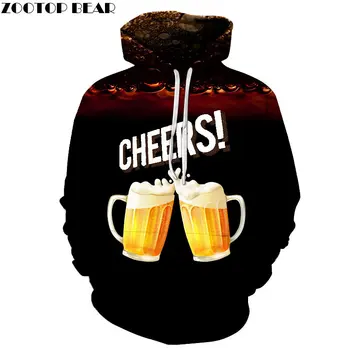 

Black Men Hoodies Casual Brand Sportsuit Coffee Beer Tracksuits 3d Oversized Pullover Streetwears Sweatshirt DropShip ZOOTOPBEAR