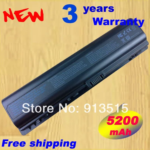 Аккумулятор DV2000 5200 мАч для HP Pavilion DV6000 G6000 G7000 COMPAQ Presario V3000 V6000 A900 C700 F500 F700 бесплатная