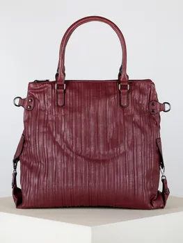 

Faux leather tote bag