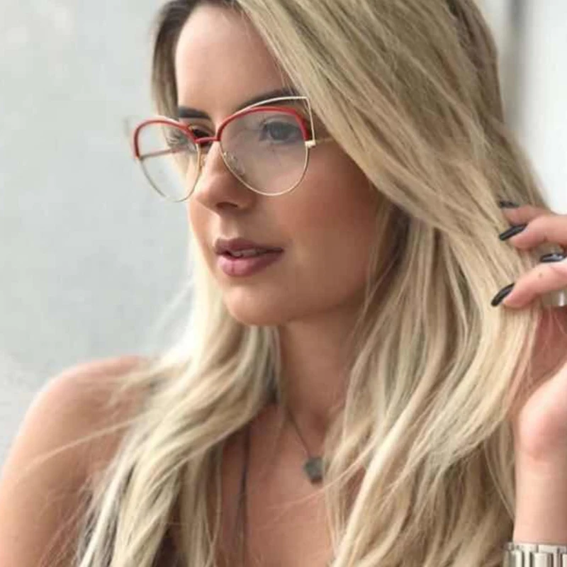 Pop Age 2018 High Quality Sexy Fashion Glasses Cat Eye Shape Women