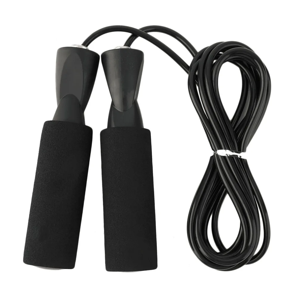 

2.5M Skipping Jump Speed Rope For Training Sports Workout Exercise Fitness Boxing Lose Weight Calorie Black 7 Color best price