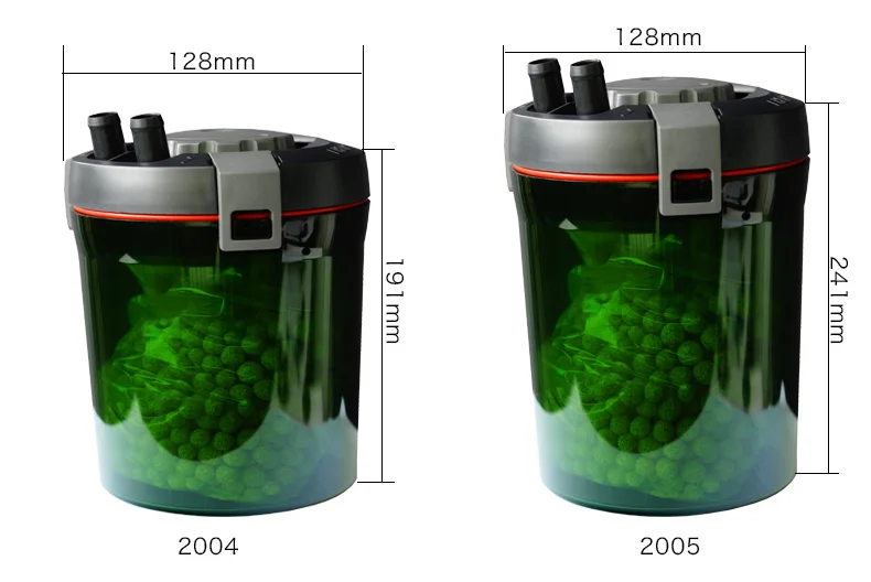 Германия, Eheim 2004/2005 немой фильтрующий бочонок для небольших и средних аквариумов внешний подвесной фильтр с материалом