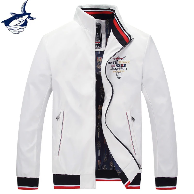 

Kenty Shark Brand Clothing Men Fashion Outwear Jacket and Coat 185