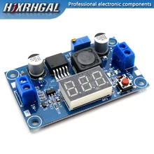 Module abaisseur de tension réglable LM2596 DC DC-DC, 4.0 ~ 40V à 1.25-37V, avec voltmètre LED DC-DC 2A, court-Circuit