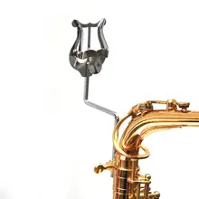 Альто тенор саксофон марширующий зажим для нот лист музыкальная система с зажимом из нержавеющей стали Sax пласт из нержавеющей стали музыкальный зажим-на держателе